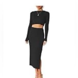 Two Piece Sweater Set skirt and top size Large
